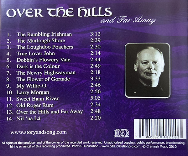 Over the Hills back cover